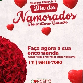 Post recente da Floricultura Conceito no Instagram